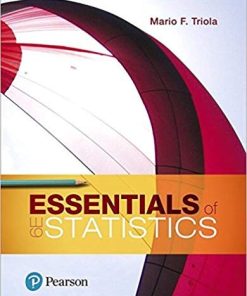 Essentials of Statistics 6th by Mario F Triola
