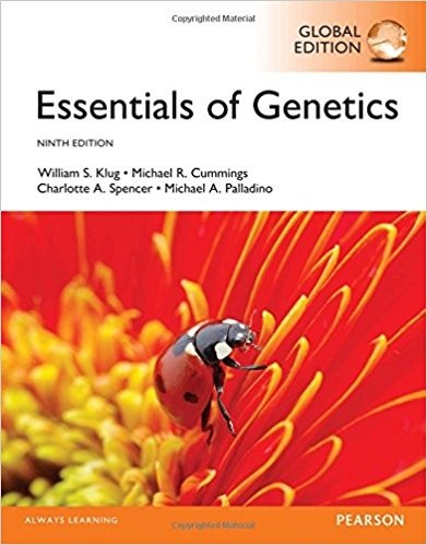 Essentials of Genetics 9th Global
