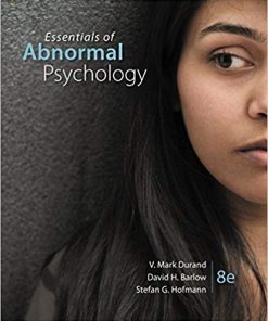 Essentials of Abnormal Psychology 8th by V Mark Durand