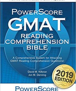 The PowerScore GMAT Reading Comprehension Bible 2019 s