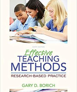 Effective Teaching Methods ResearchBased Practice 9th