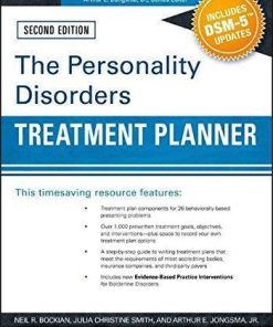 The Personality Disorders Treatment Planner Includes Dsm 5 Updates 2Nd