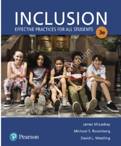 Inclusion Effective Practices for All Students