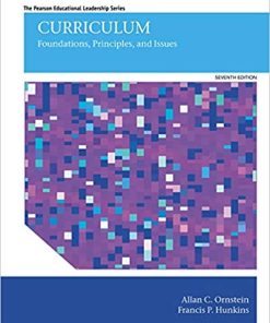 Curriculum Foundations Principles and Issues 7th