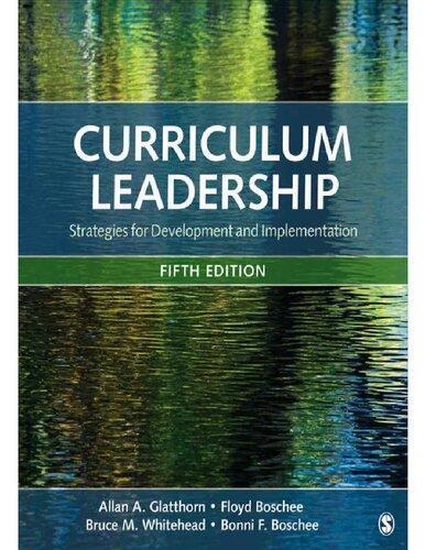 Curriculum Leadership Strategies For Development And Implementation 5Th