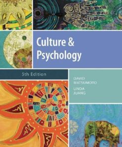 Culture And Psychology 5Th