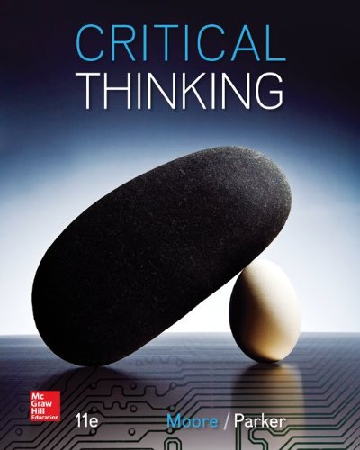 Critical Thinking 11th by Brooke Noel Moore