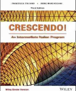 Crescendo An Intermediate Italian Program 3rd 3E