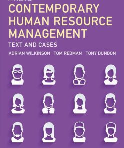 Contemporary Human Resource Management 5th 5E