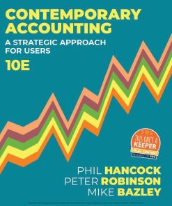 Contemporary Accounting A Strategic Approach for Users 10th 10E