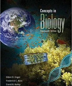 Concepts in Biology 14th By Eldon Enger