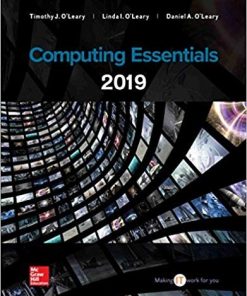 Computing Essentials 2019 27th by Timothy O8217Leary