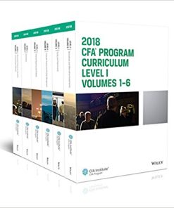 CFA Program Curriculum 2018 Level I