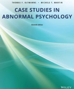 Case Studies in Abnormal Psychology 11th 11E Thomas Oltmanns