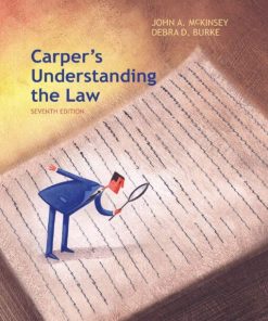 Carper8217s Understanding the Law 7th 7E