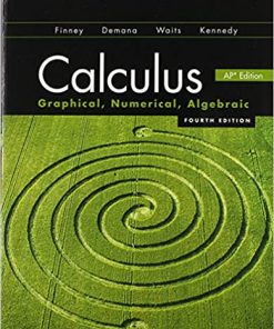 Calculus Graphical Numerical Algebraic 4Th