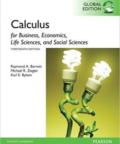 Calculus for Business Economics Life Sciences and Social Sciences 13th Global