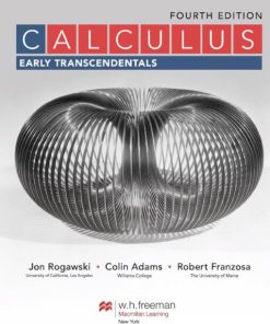 Calculus Early Transcendentals 4th 4E Jon Rogawski