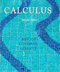 Calculus 2nd by William L Briggs