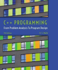 C Programming From Problem Analysis To Program Design 7Th
