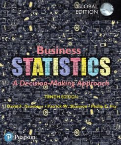 Business Statistics 10th 10E David Groebner