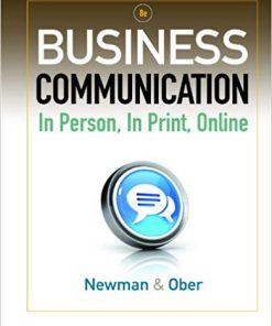 Business Communication In Person In Print Online 8th
