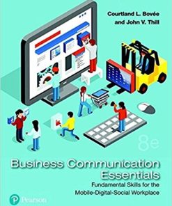 Business Communication Essentials A SkillsBased Approach 8th