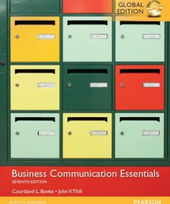 Business Communication Essentials 7th 7E Courtland Bove
