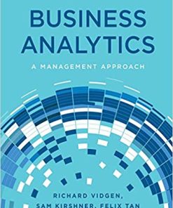 Business Analytics A Management Approach