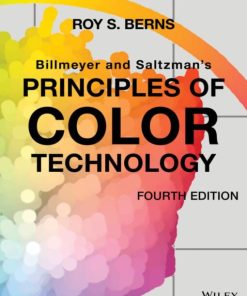 Billmeyer and Saltzman8217s Principles of Color Technology 4th 4E