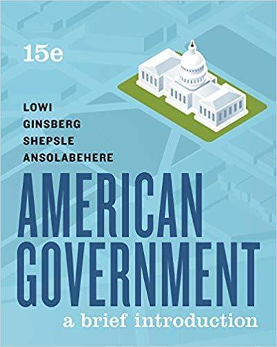 American Government A Brief Introduction Brief Fifteenth Brief Fifteenth 15Th