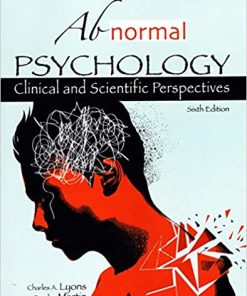 Abnormal Psychology Clinical and Scientific Perspectives 6th
