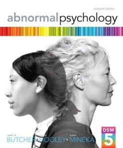 Abnormal Psychology 16Th