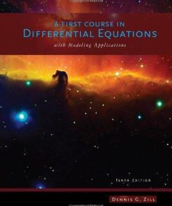 A First Course In Differential Equations With Modeling Applications 10Th