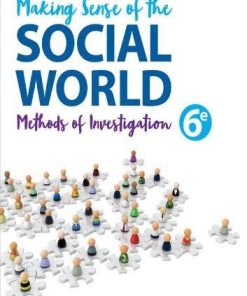 Making Sense Of The Social World 6Th