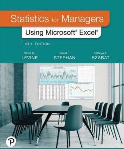 Statistics For Managers Using Microsoft Excel David M Levine 9th