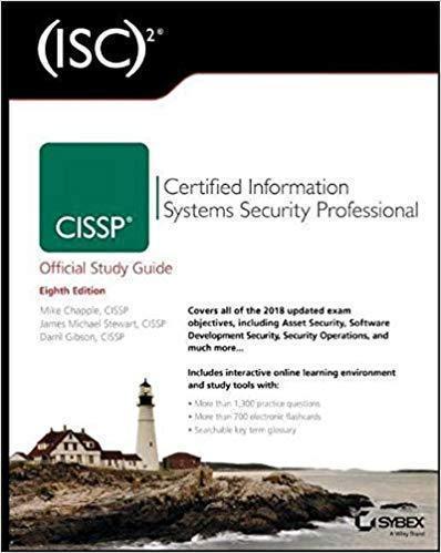 Cissp Isc 2 Certified Information Systems Security Professional Official Study Guide 8Th