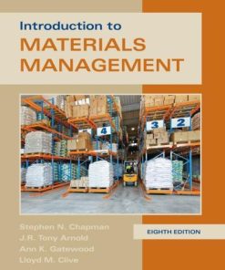 Introduction To Materials Management 8Th