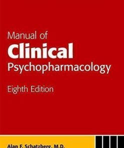Manual Of Clinical Psychopharmacology 8Th
