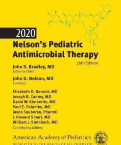 2020 Nelsons Pediatric Antimicrobial Therapy 26Th