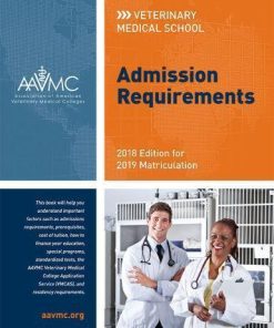 Veterinary Medical School Admission Requirements Vmsar 2018 For 2019 Matriculation