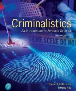 Criminalistics Introduction to Forensic Science 13th