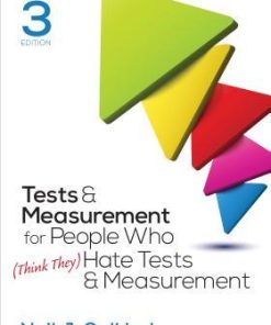 Tests ampamp Measurement 3Rd Salkind