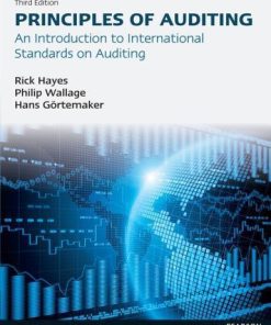 Principles Of Auditing An Introduction To International Standards On Auditing 3Rd