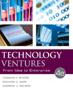 Technology Ventures From Idea to Enterprise 4th 4E