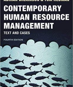 Contemporary Human Resource Management Text And Cases 4Th