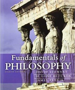 Fundamentals Of Philosophy 8Th