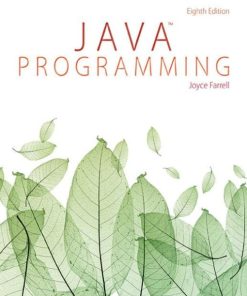 Java Programming 8Th