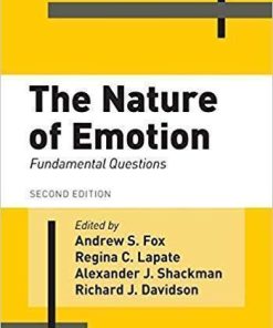 The Nature Of Emotion Fundamental Questions Series In Affective Science 2Nd