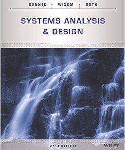 Systems Analysis and Design 6th